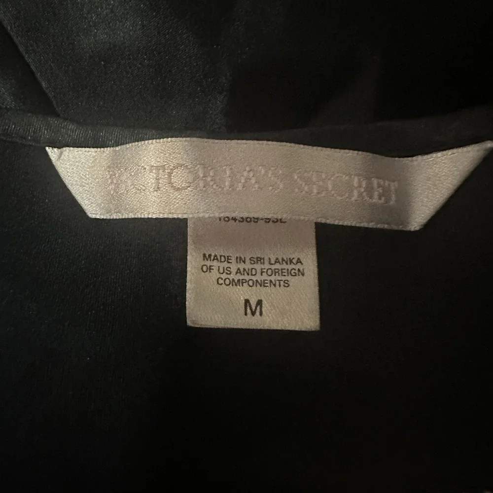Victorias Secret Lingerie‎ Medium Black And Cream Lace Y2k